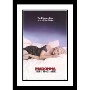  Madonna Truth or Dare 20x26 Framed and Double Matted Movie 
