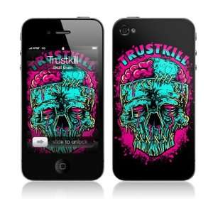    TRKL10133 iPhone 4  Trustkill Records  Skull Brain Skin Electronics