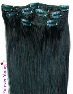 Premium Clip In Human Hair Extensions Many Colours  