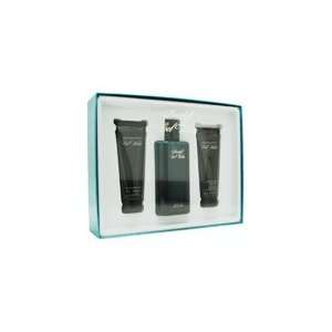 COOL WATER gift set by Davidoff MENS EDT SPRAY 4.2 OZ & AFTERSHAVE 