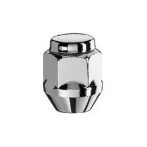   Closed Lug Nut M12x1.25, Cone Seat + Stainless Steel Cap (Box of 20