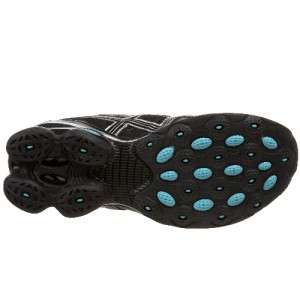 ASICS Gel Frantic 5 Womens Running Shoes T0D9N Black Onyx Blue NEW 