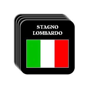 Italy   STAGNO LOMBARDO Set of 4 Mini Mousepad Coasters