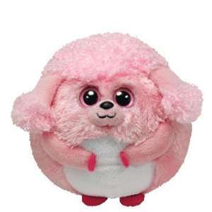  Ty Beanie Ballz Lovey the Poodle   Large Toys & Games