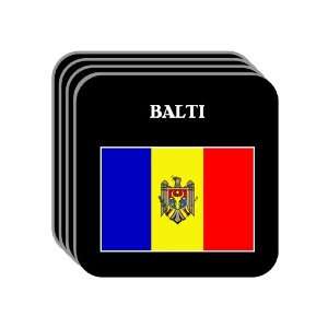  Moldova   BALTI Set of 4 Mini Mousepad Coasters 