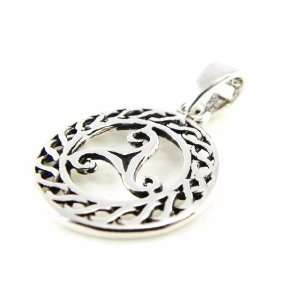  Pendant silver Triskel silver old. Jewelry