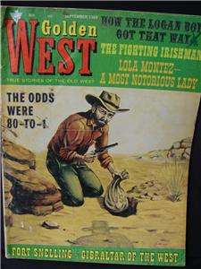 Vintage Golden West Magazine September 1969 TRUE STORIE  