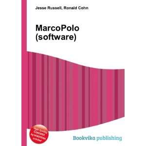  MarcoPolo (software) Ronald Cohn Jesse Russell Books