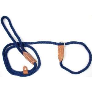   Lead Poly Rope Combo Dog Lead and Collar, Navy Blue