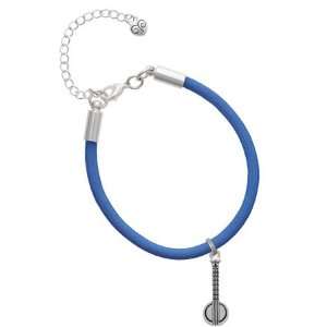  Bango Charm on a Royal Blue Malibu Charm Bracelet Jewelry