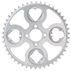  Paul 46T Cards Chainring Silver, For Royal Flush Crank 