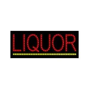  Liquor LED Sign 8 x 20