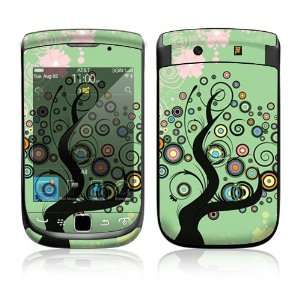  BlackBerry Torch 9800 Decal Skin   Girly Tree Everything 
