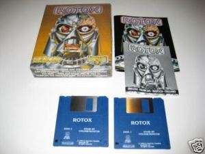 Vintage Rotox Game for Atari ST in Box  