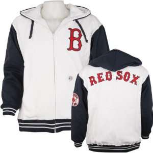  Boston Red Sox Full Zip Hooded Sweatshirt Sports 