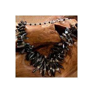  Onyx choker, Tribal Dance Jewelry