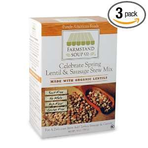 Farm Stand Soup Company Celebrate Spring Lentil and Sausage Stew Mix 