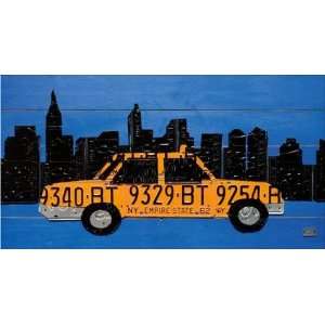  NY Taxi Cab Art