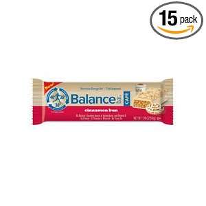  Balance Bar Cafe Cinnamon Buns 1.76 oz. (Pack of 15 