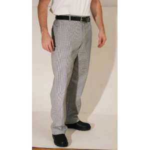  Chef Revival Chefs Trousers, Hounds Tooth, 3X