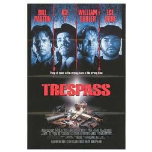  Trespass Original Movie Poster, 27 x 40 (1992)