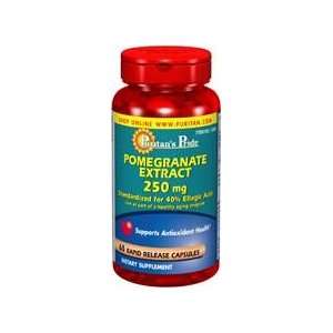  Pomegranate Extract 250 mg 250 mg 60 Capsules Health 