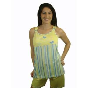 Cute 100% Pure Egyptian Cotton Pajama In Yellow 