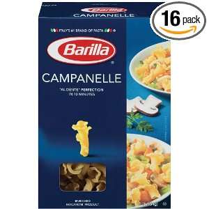 Barilla Campanelle, 16 Ounce Boxes (Pack Grocery & Gourmet Food