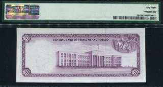 Trinidad & Tobago 1964, 20 Dollars, P29c, PMG 58 AUNC  