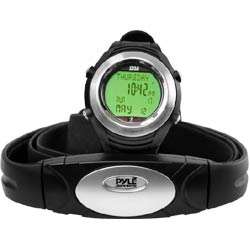 Pyle PHRM20 Marathon Heart Rate Watch W/USB and Walking/Running Sensor 
