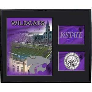  Kansas State Wildcats KSU NCAA Basketball 11 X 14 Framed 
