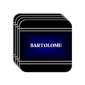  Personal Name Gift   BARTOLOME Set of 4 Mini Mousepad 