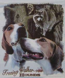 TREEING WALKER HOUNDS COON HUNTING SHIRT  