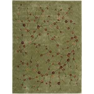  Nourison Rugs Chambord Collection CM01 Green Runner 23 x 