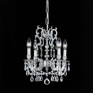 By Crystorama Lighting Gramercy Collection Pewter Finish Mini 