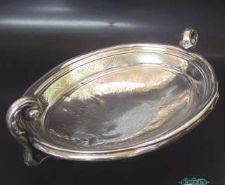 Austro Hungarian Silver Footed Bowl Centerpiece Ca 1900  