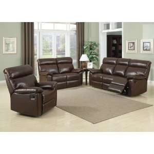   Modern Recliner Leather Sofa Set, AC RIC S1
