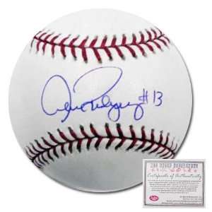  Alex Rodriguez Autographed Baseball