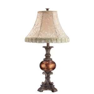  Lite Source C41190 Table Lamp, Antique Bronze with 7.5 