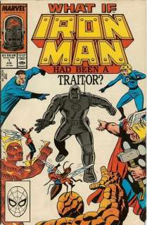   Special #1 Comic Book June 1988 Iron Man Had Been A Traitor Copper Age