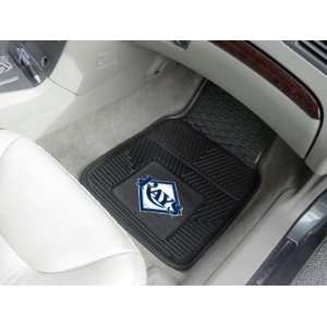 Exclusive By FANMATS MLB   Tampa Bay Rays Heavy Duty 2 Piece Vinyl Car 