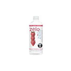  Zelo Water Strawberry (4 Pack) 20 Ounces