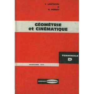    Géométrie et cinématique Term. D Pernet Lespinard Books