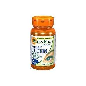  Lutigold Lutein 20 mg 20 mg 60 Softgels Health & Personal 