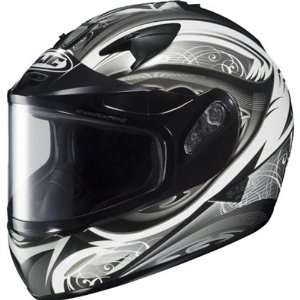  HJC IS 16 LASH Black Full Face Snow Helmet with Dual Lens 
