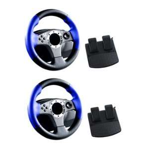  2 in 1 Racing Wheel for Playstation 2   2 Pack Toys 