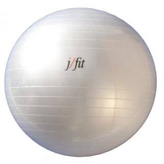 fit 65cm Stability Exercise Ball (Pearl White)