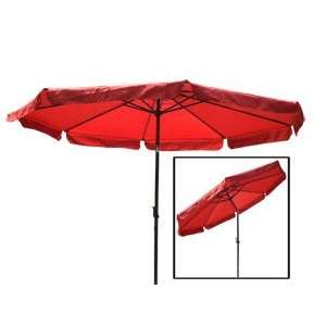  Outdoor Ford Beach Patio Market Umbrella Solid Color Crank 