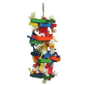  Happy Beaks Block Cluster Bird Toy Medium