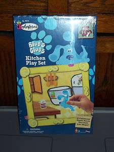 NICKELODEON BLUES CLUES KITCHEN PLAY SET COLORFORMS NEW SEALED  